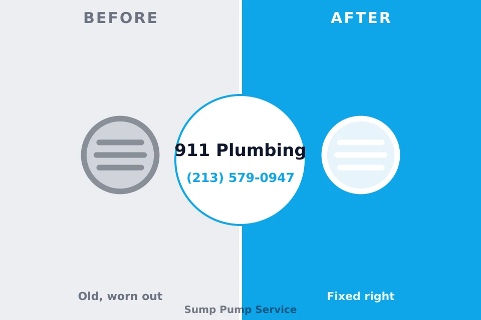 Before and after: plumbing company Peabody, MA